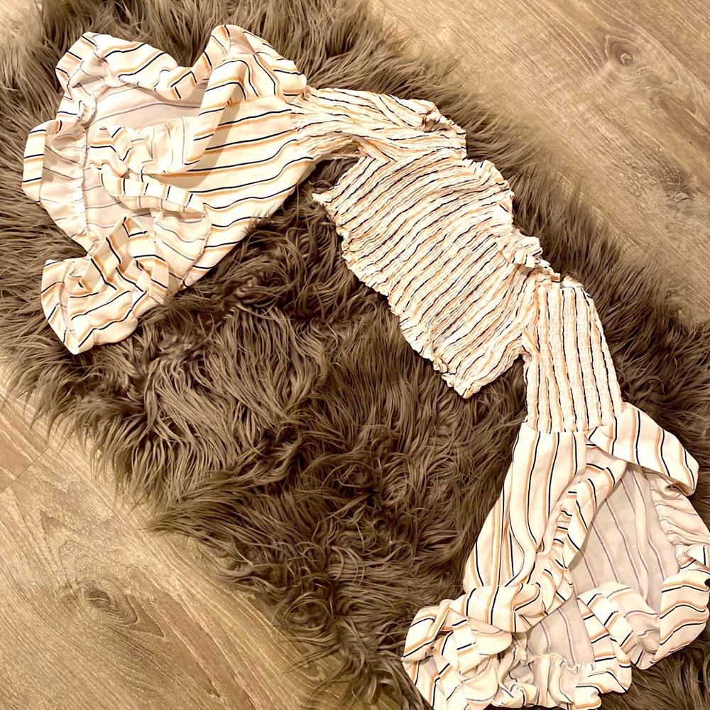 Ruffle Crop Top